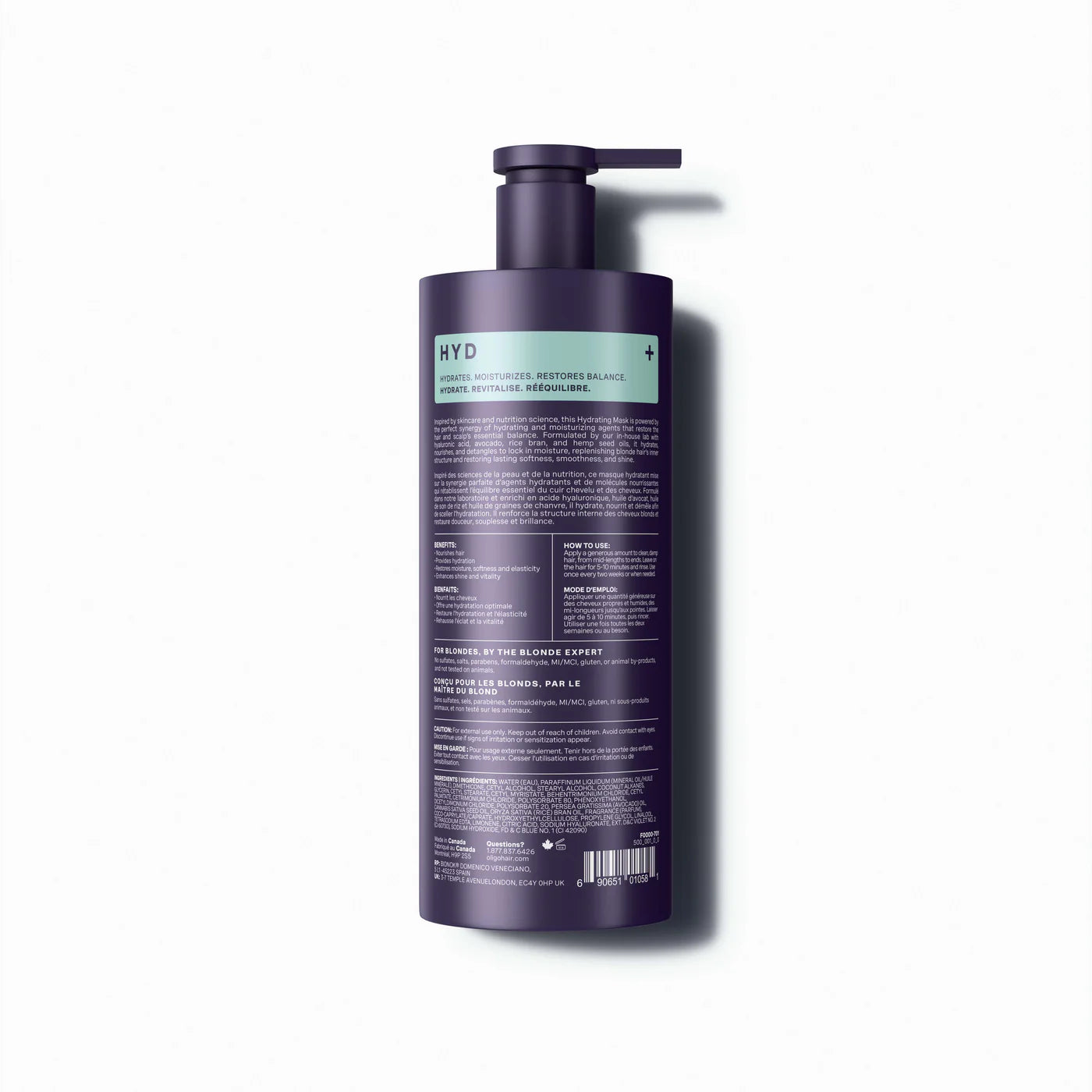 Oligo HYDRATING MASK