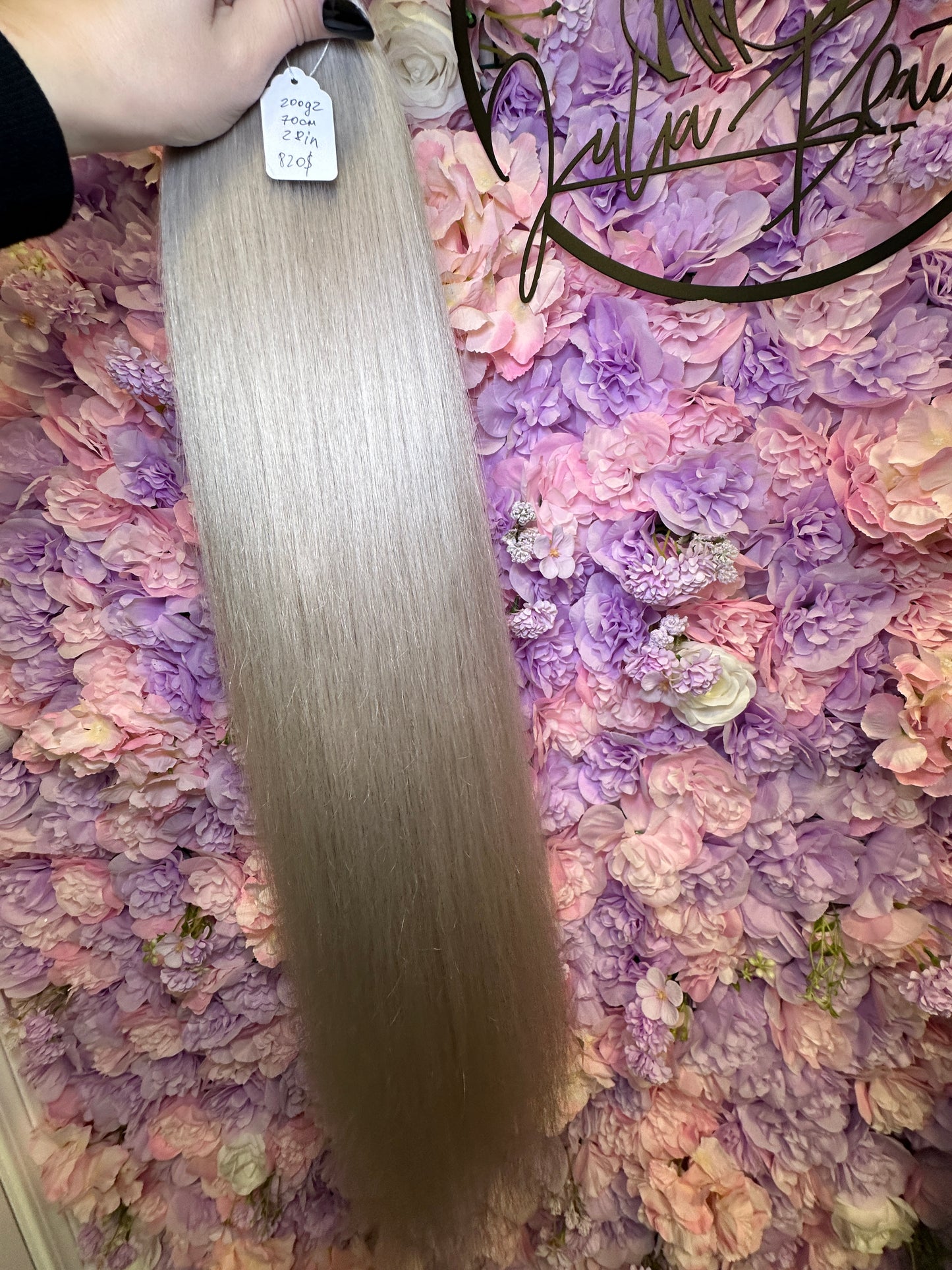 Hair standard (Blonde platinum) 28 in strait