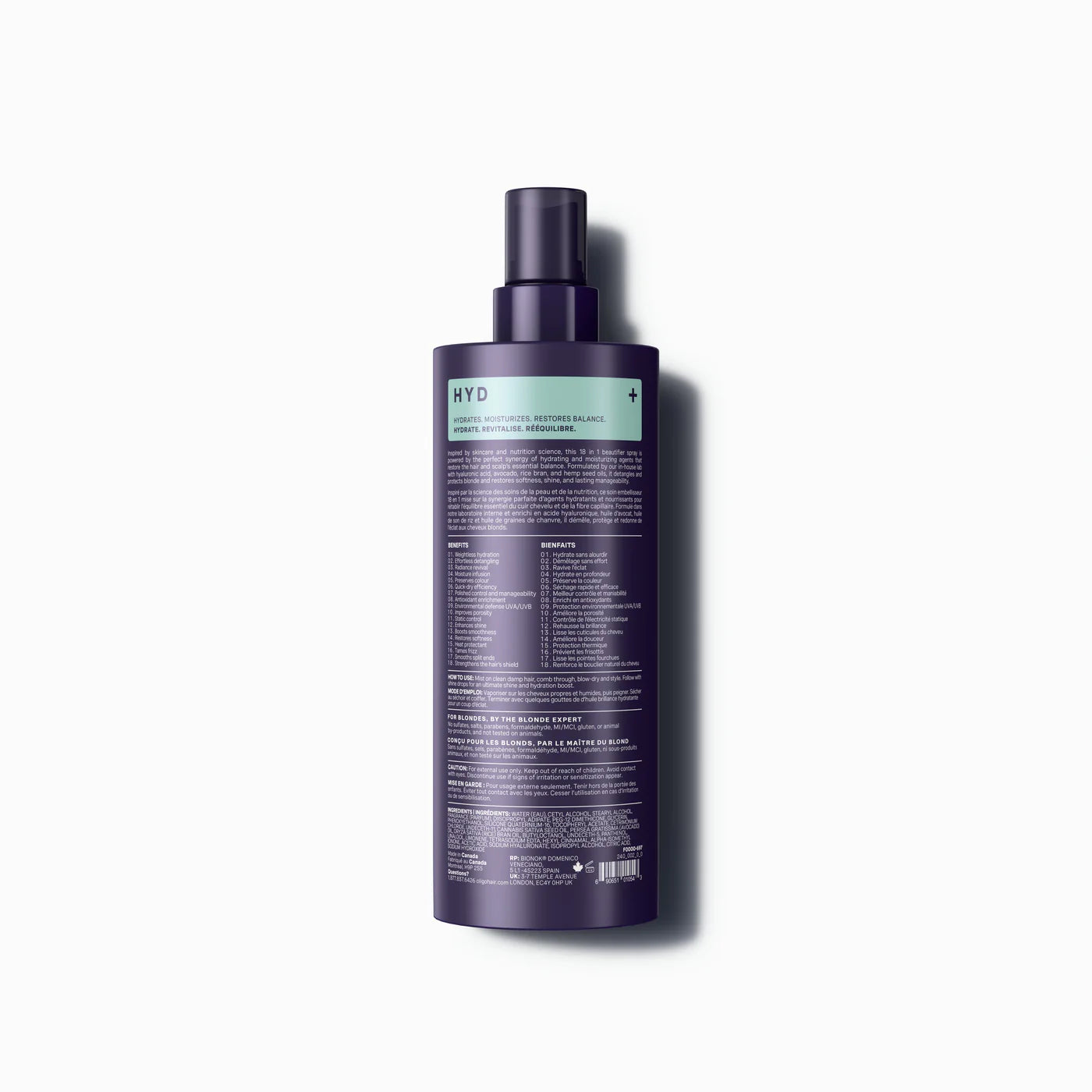 Oligo HYDRATING 18-IN-1 BEAUTIFIER