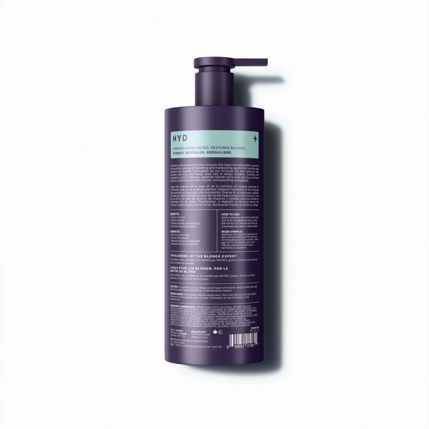 Oligo DEEP HYDRATING MASK