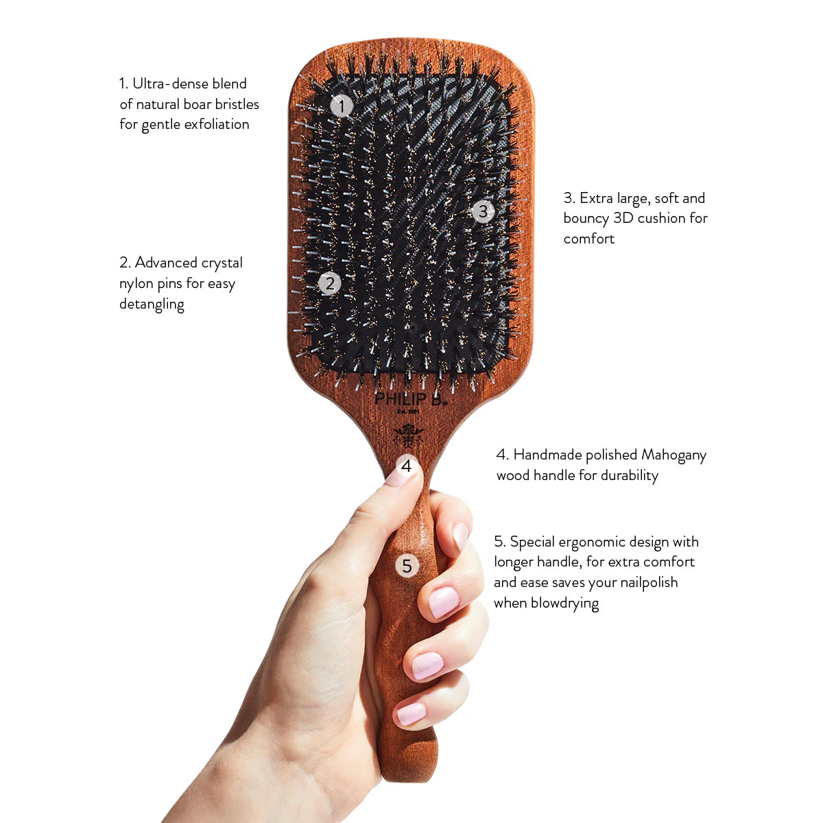 PADDLE HAIRBRUSH