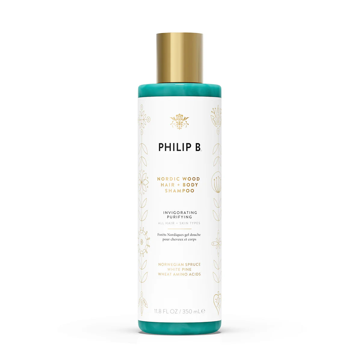Philip B NORDIC WOOD HAIR + BODY SHAMPOO