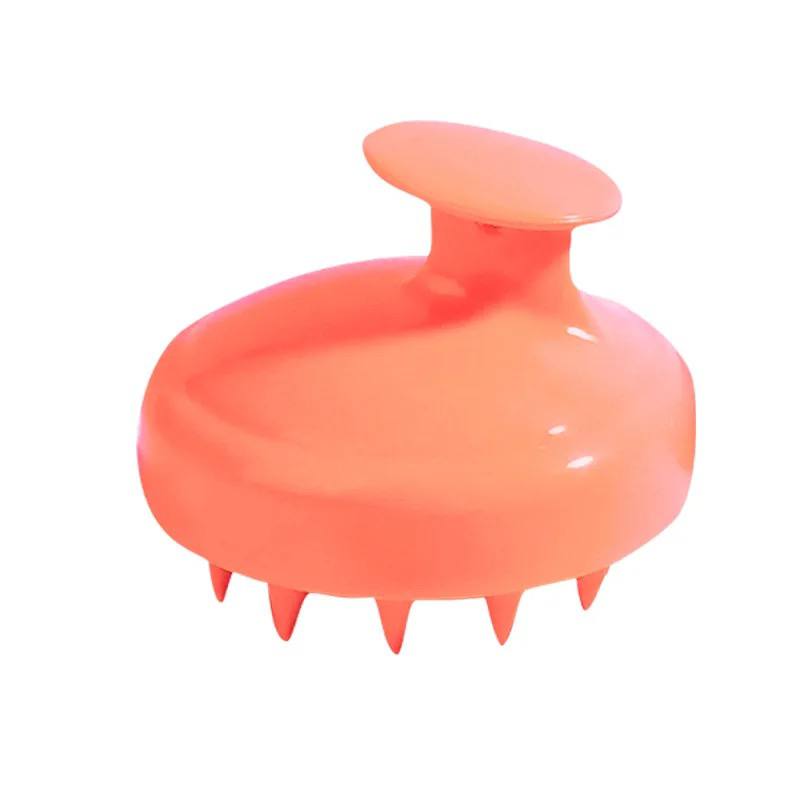 Soft Silicone Shampoo Brush Hair Salon Home Massage Shampoo Brush Scalp Cleaning Bath Comb Hairdressing Tool Spa Shampoo Brush